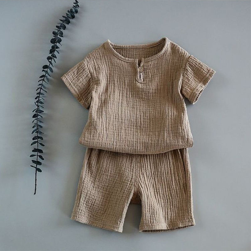 Unisex kortärmat sommarsett