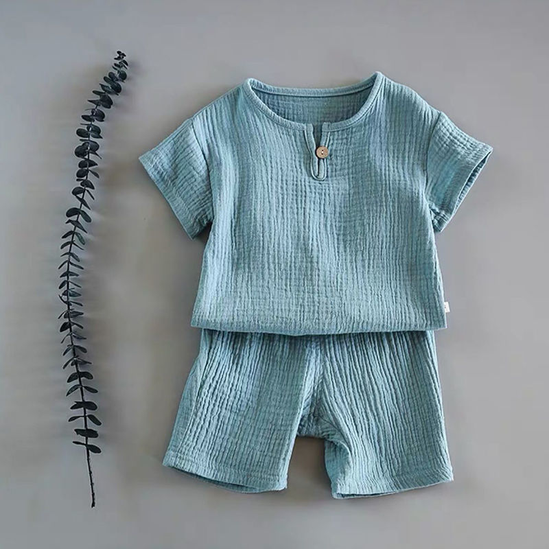 Unisex kortärmat sommarsett