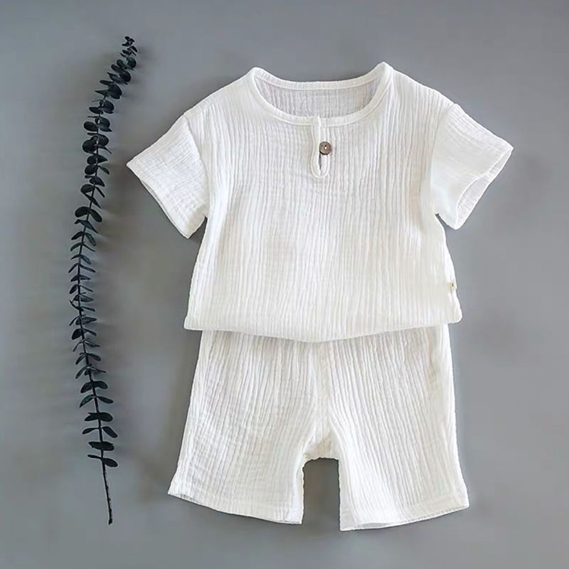 Unisex kortärmat sommarsett