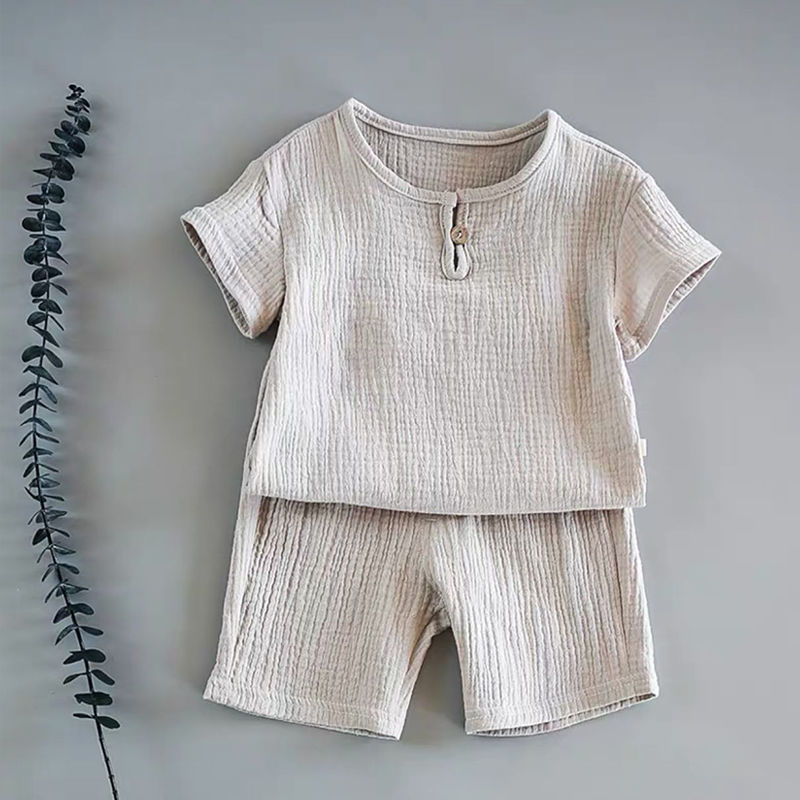 Unisex kortärmat sommarsett
