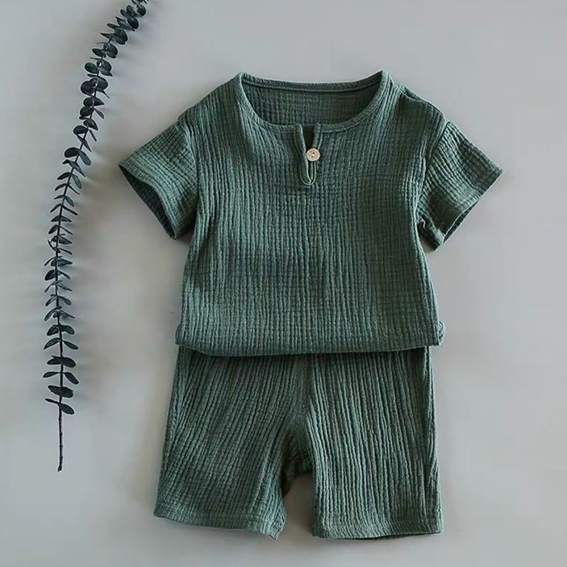 Unisex kortärmat sommarsett
